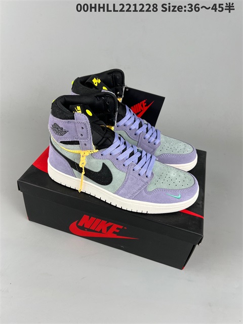 women air jordan 1 shoes HH 2023-2-8-010